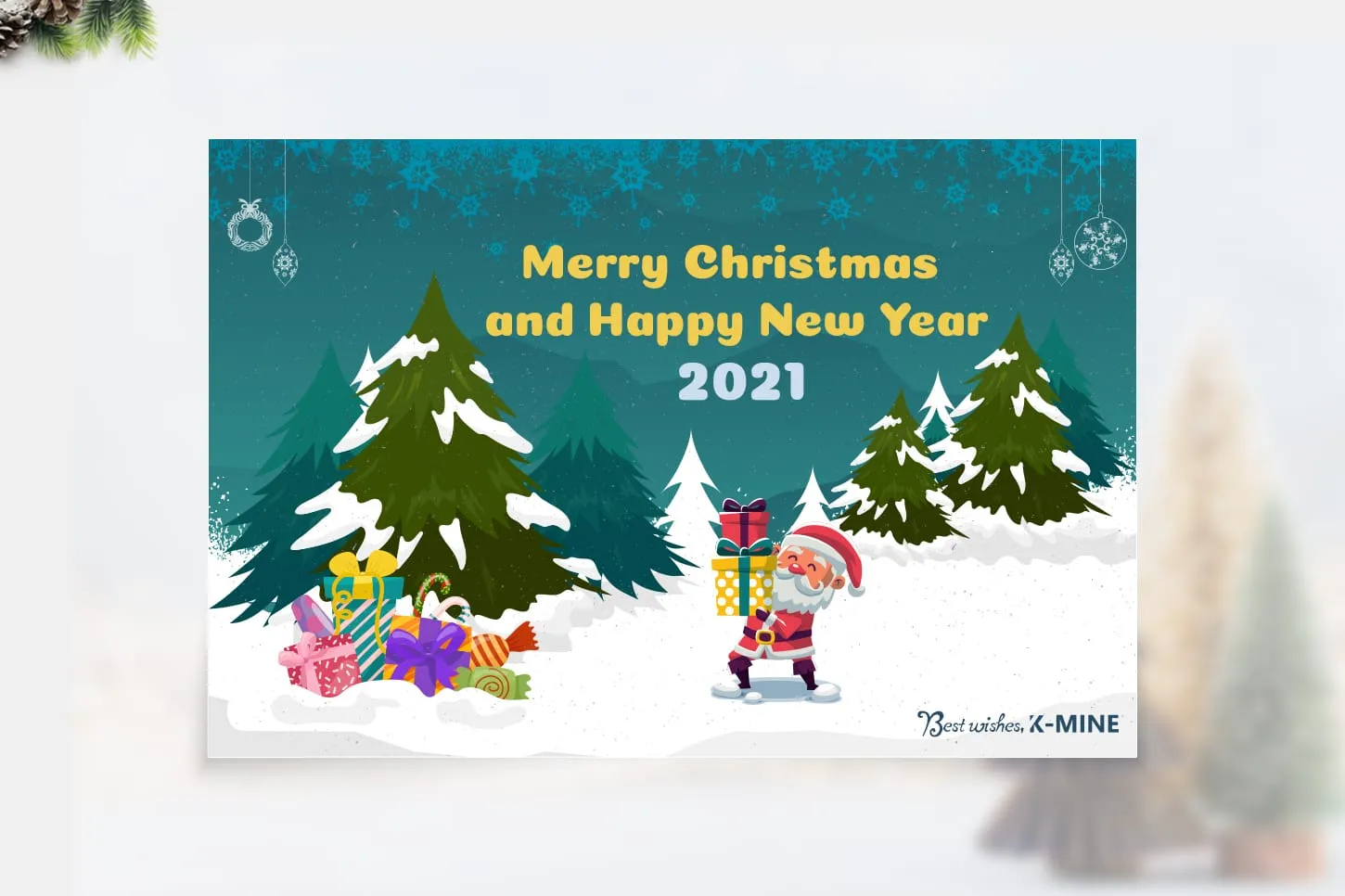 Merry Christmas and Happy New Year!