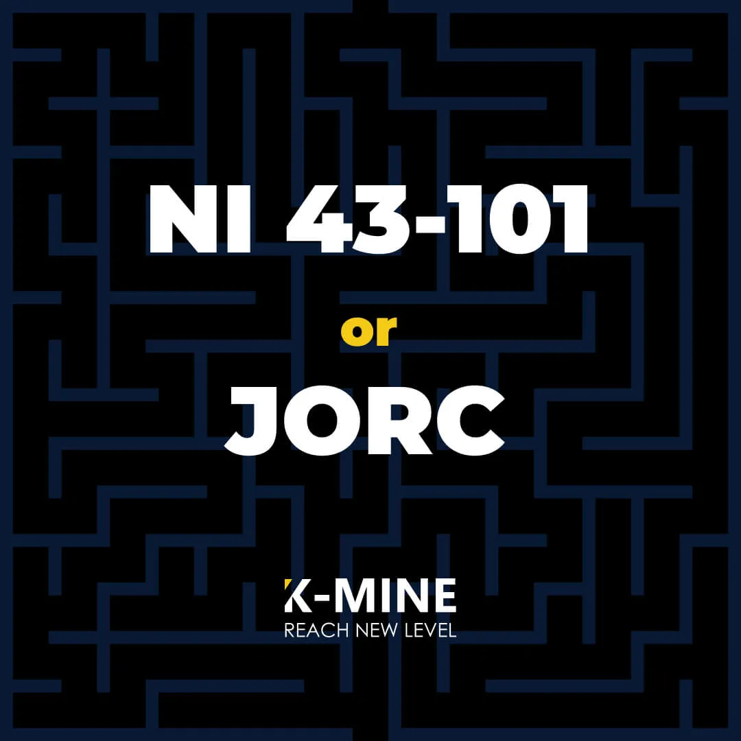 JORC or NI 43-101