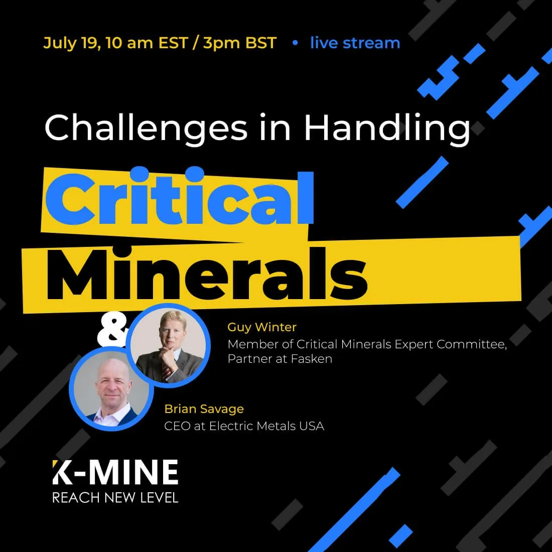Webinar: Challenges in Handling Critical Minerals