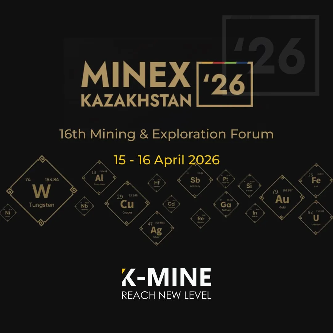 K-MINE на Minex 2026 | Зустрічаємось у Казахстані