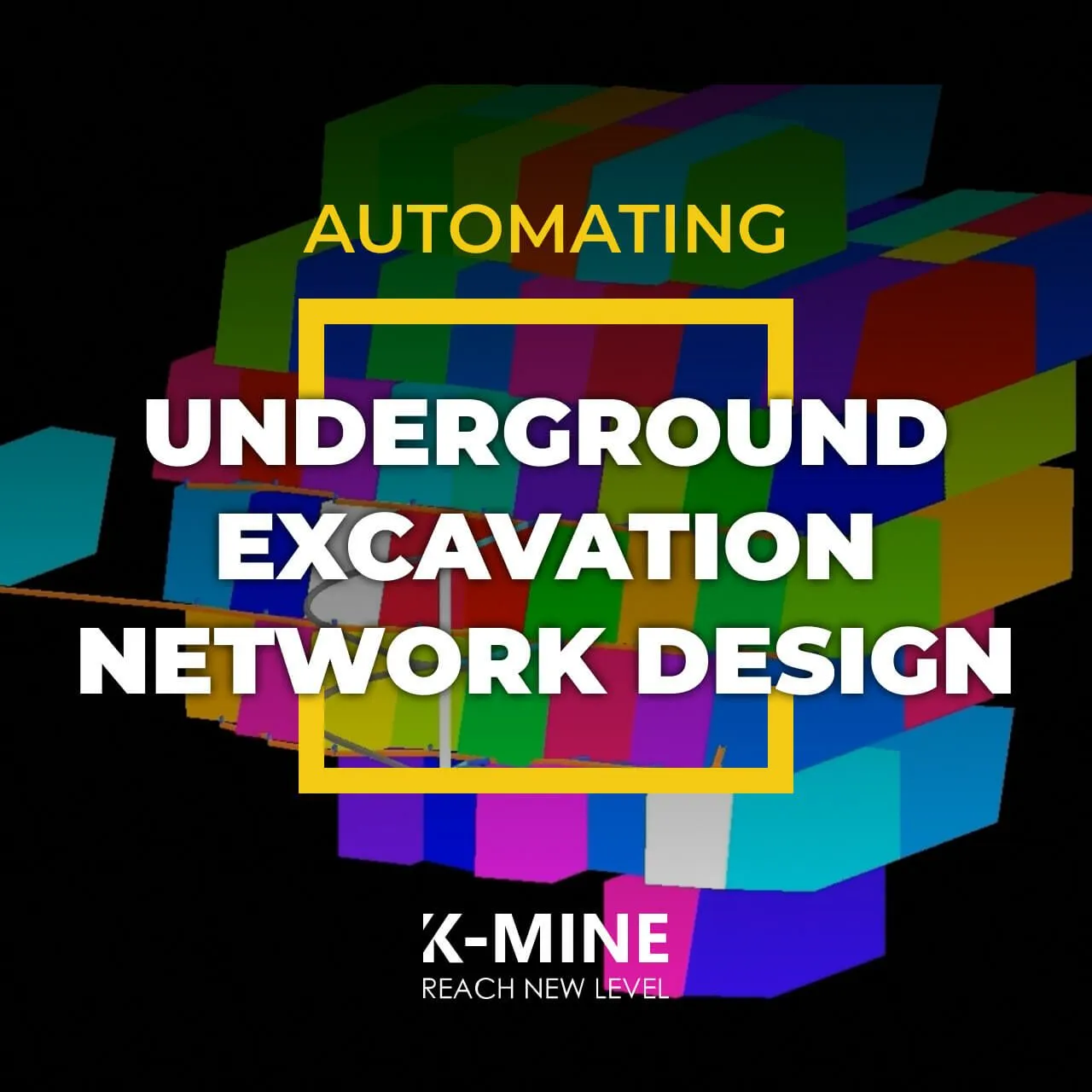 Efficient Excavation Network Design for Underground Mining