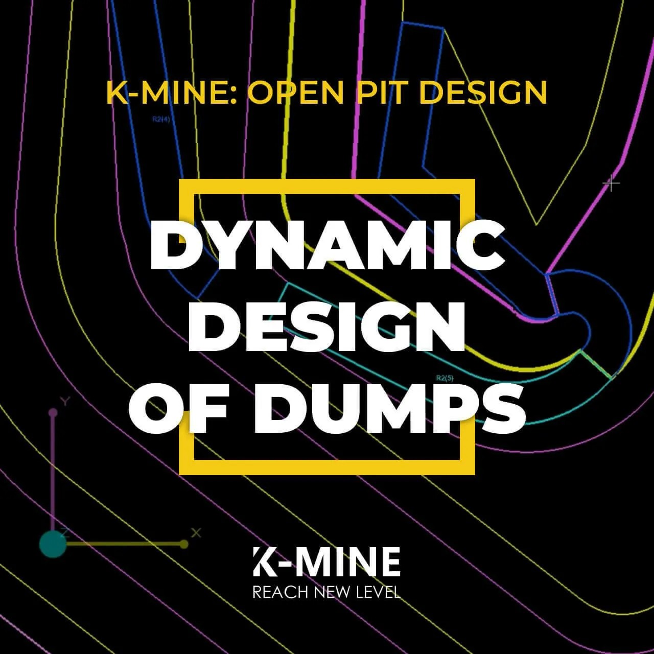 Create and Optimize Dumps with K-MINE's Dynamic Design Tool: Enhance Your Mining Design Skills