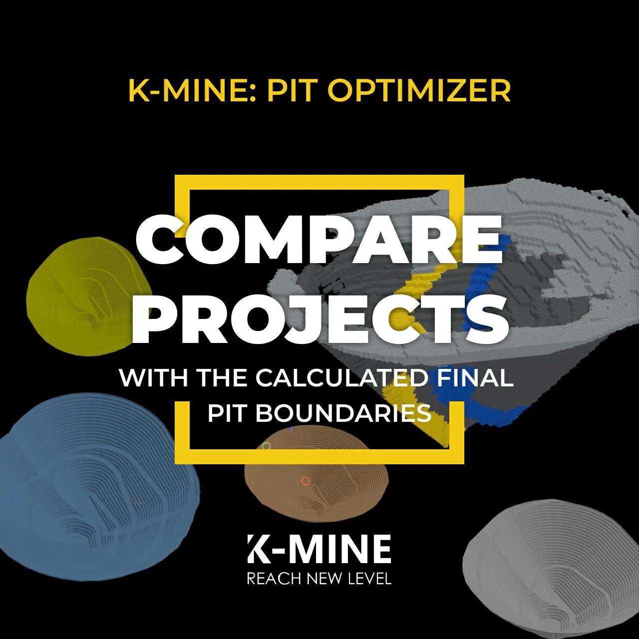 Pit Optimizer: Compare Final Pit Boundaries for Better Decision-Making