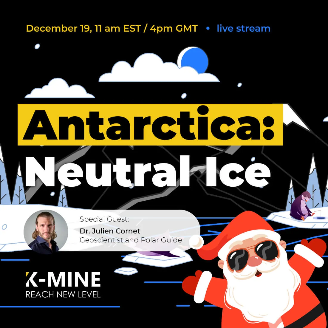 Antarctica: Neutral Ice – Join Our Live Webinar