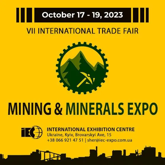 K-MINE is partnering with the Ukraine Mining & Minerals Expo 2023