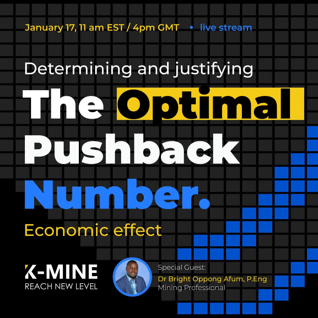 Webinar: Determining and Justifying the Optimal Pushback Number. Economic Effect