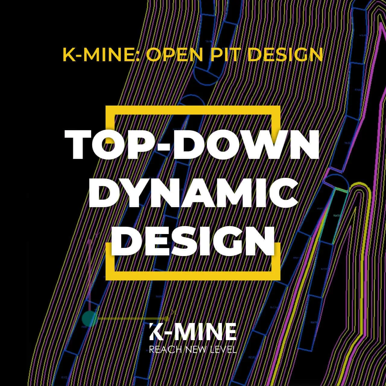 Efficient Top-Down Open Pit Design with K-MINE's Dynamic Design Tool