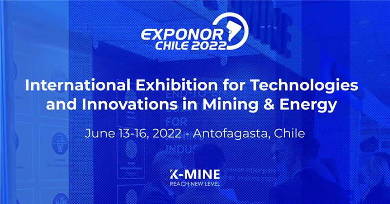 We are happy to invite you to our booth at the Exponor conference in Chile on the period June 13th-16th.