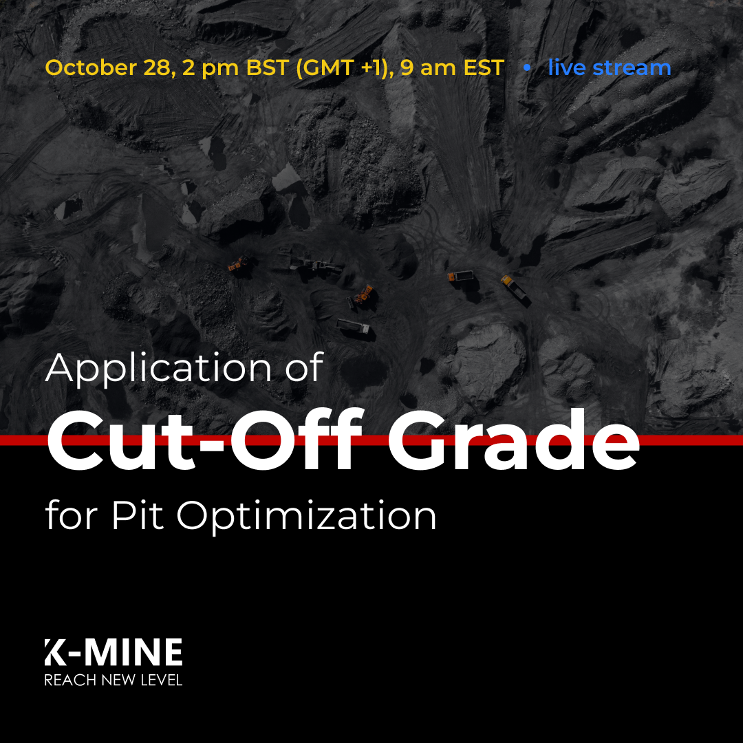 Webinar: Application of Cut-Off Grade for Pit Optimization...