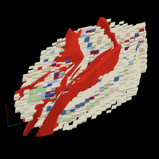 K-MINE - Модуль Геология для создания блочных моделей и обработки геологических данных 3