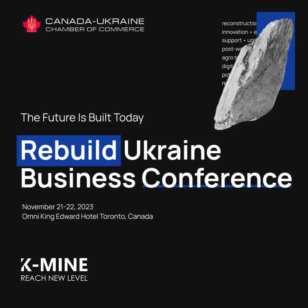 K-MINE Joins the Rebuild Ukraine Business Conference 2023!