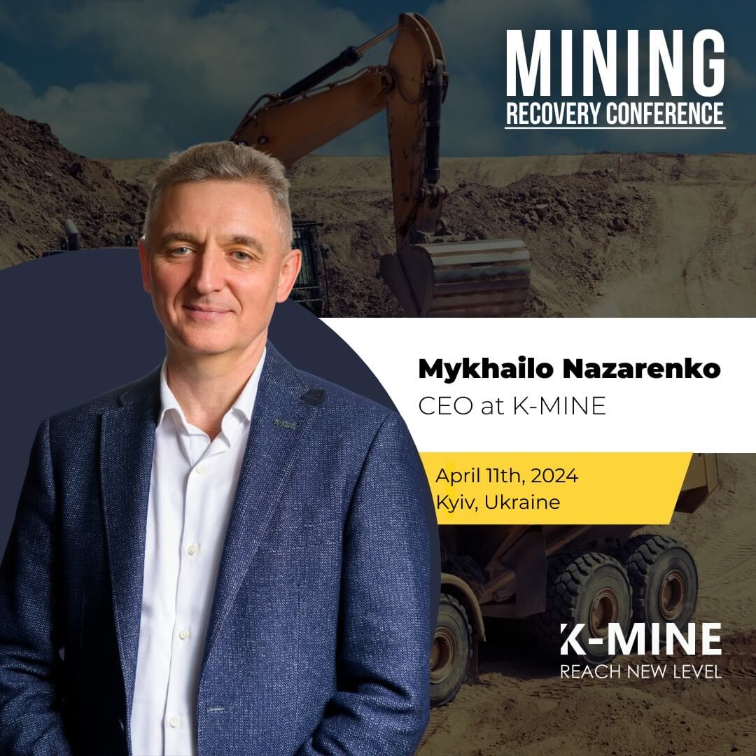 Присоединяйтесь к K-MINE на Mining Recovery Conference 2024 в Киеве!...