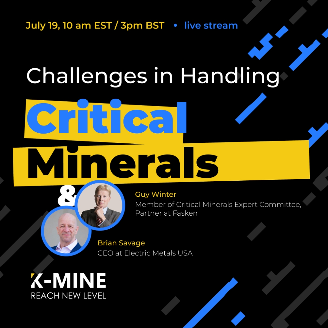 Webinar: Challenges in Handling Critical Minerals...