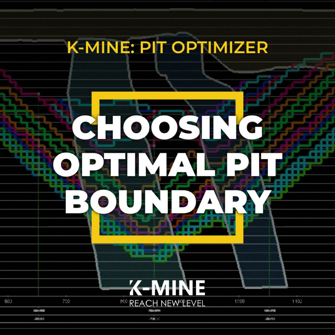 How to Choose the Optimal Final Pit Contour in K-MINE...