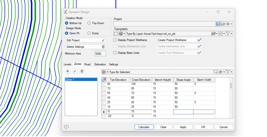 Efficient Open-Pit and Waste Dump Design with K-MINE Software