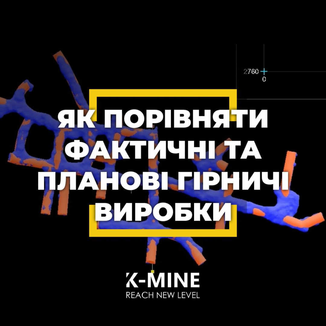 Як порівняти фактичні та планові гірничі виробки...