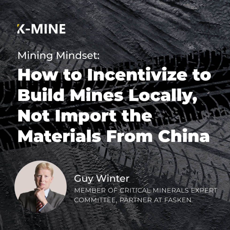 How to Incentivize Local Mine Development and Reduce Mineral Imports from China...