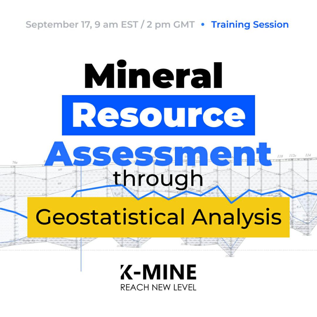 Training Session: Mineral Resource Assessment Through Geostatistical Analysis...
