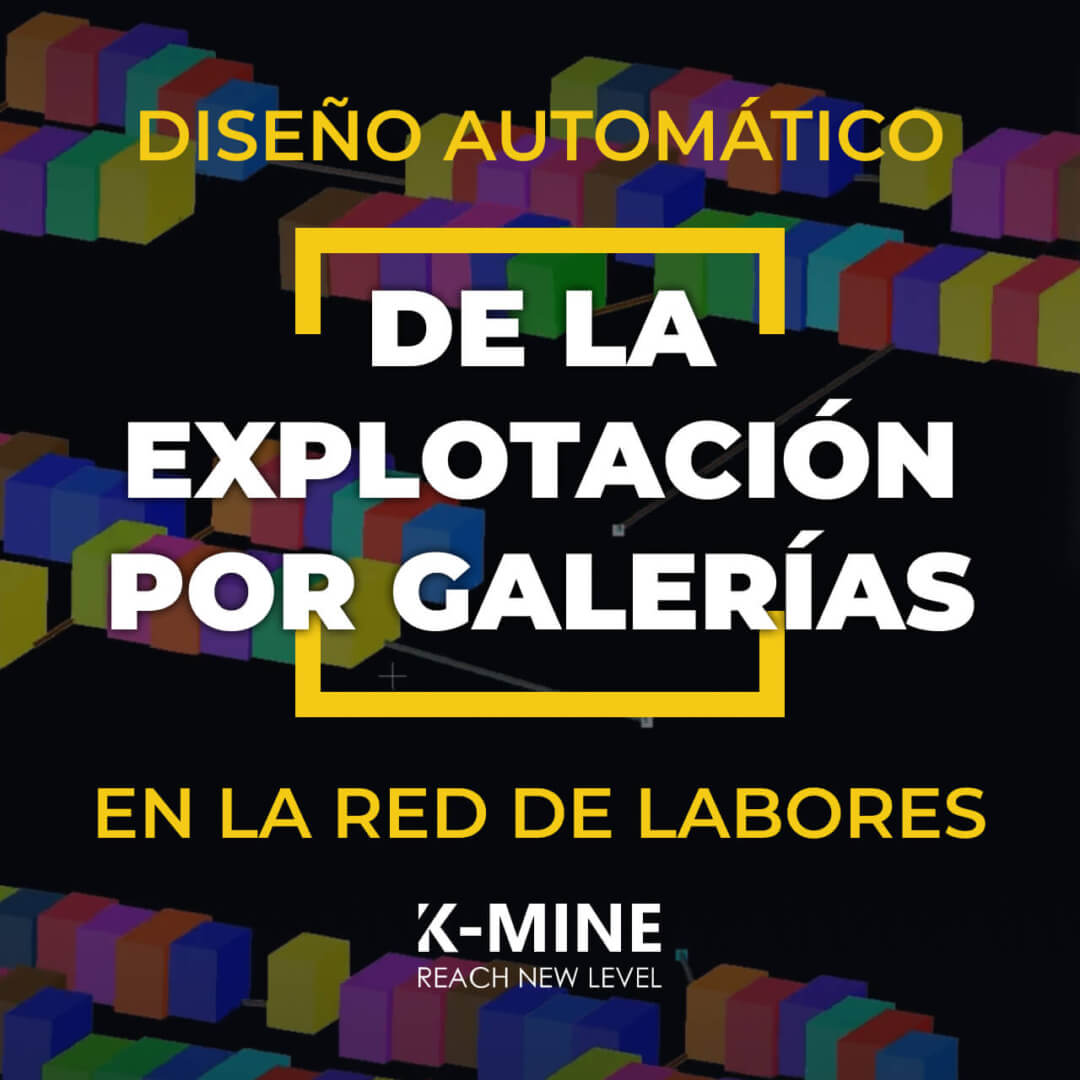 Diseño automático de la explotación por galerías en la red de labores...