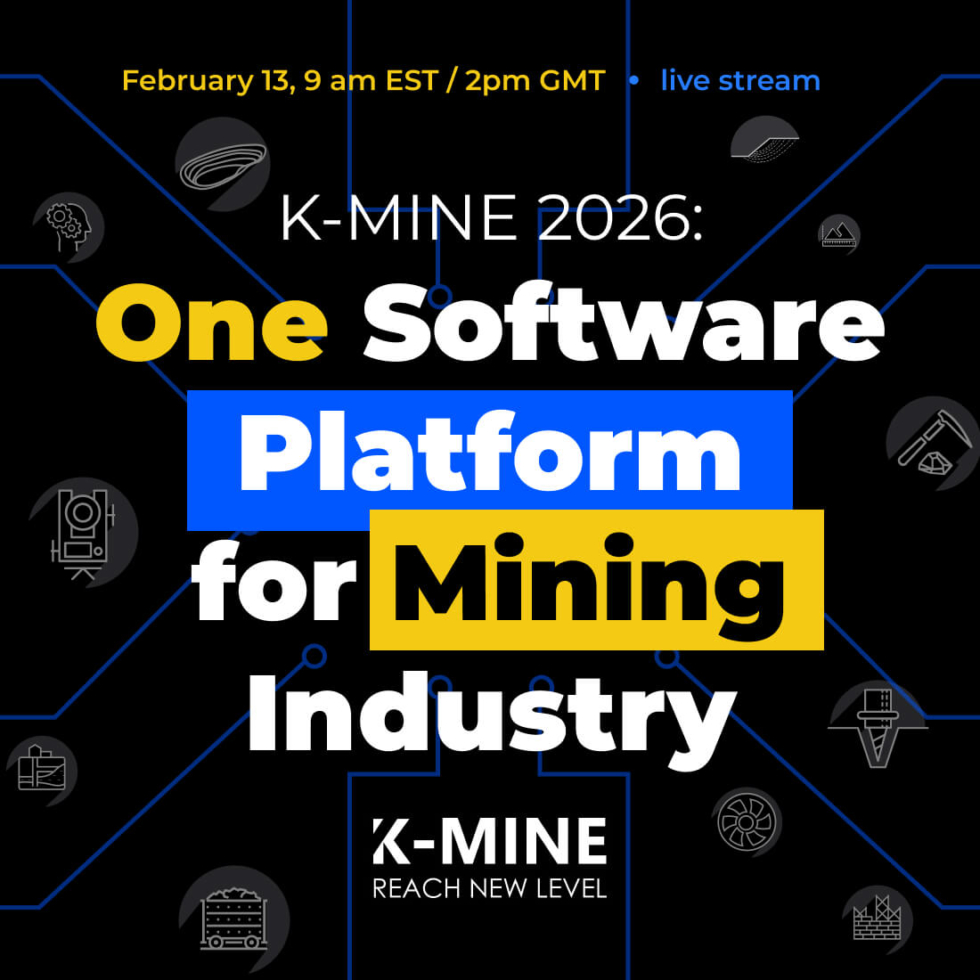 Webinar: K-MINE 2026 – One Software Platform for Mining Industry...